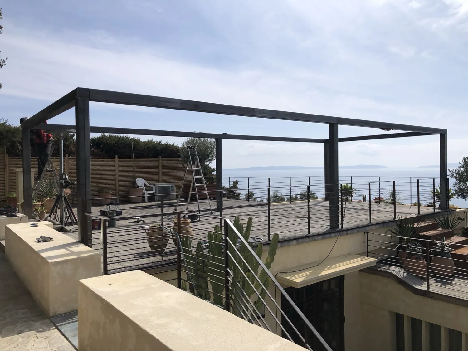 Réalisation Fer et Déco — pergolas & structures