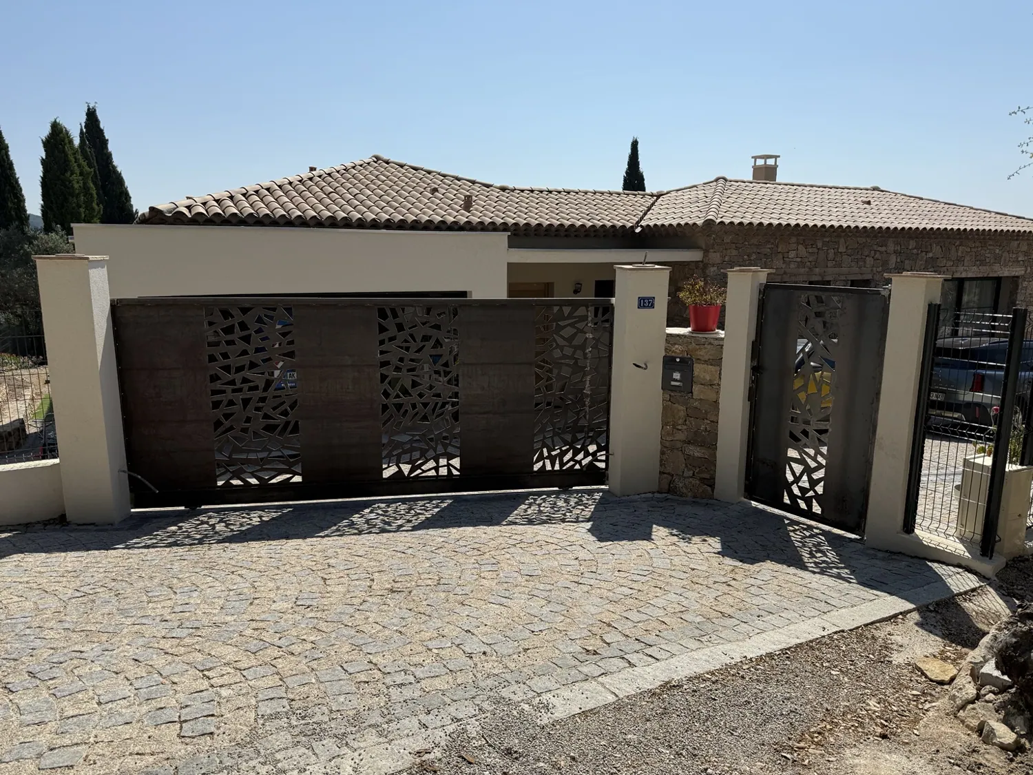 Réalisation Fer et Déco — pergolas & structures