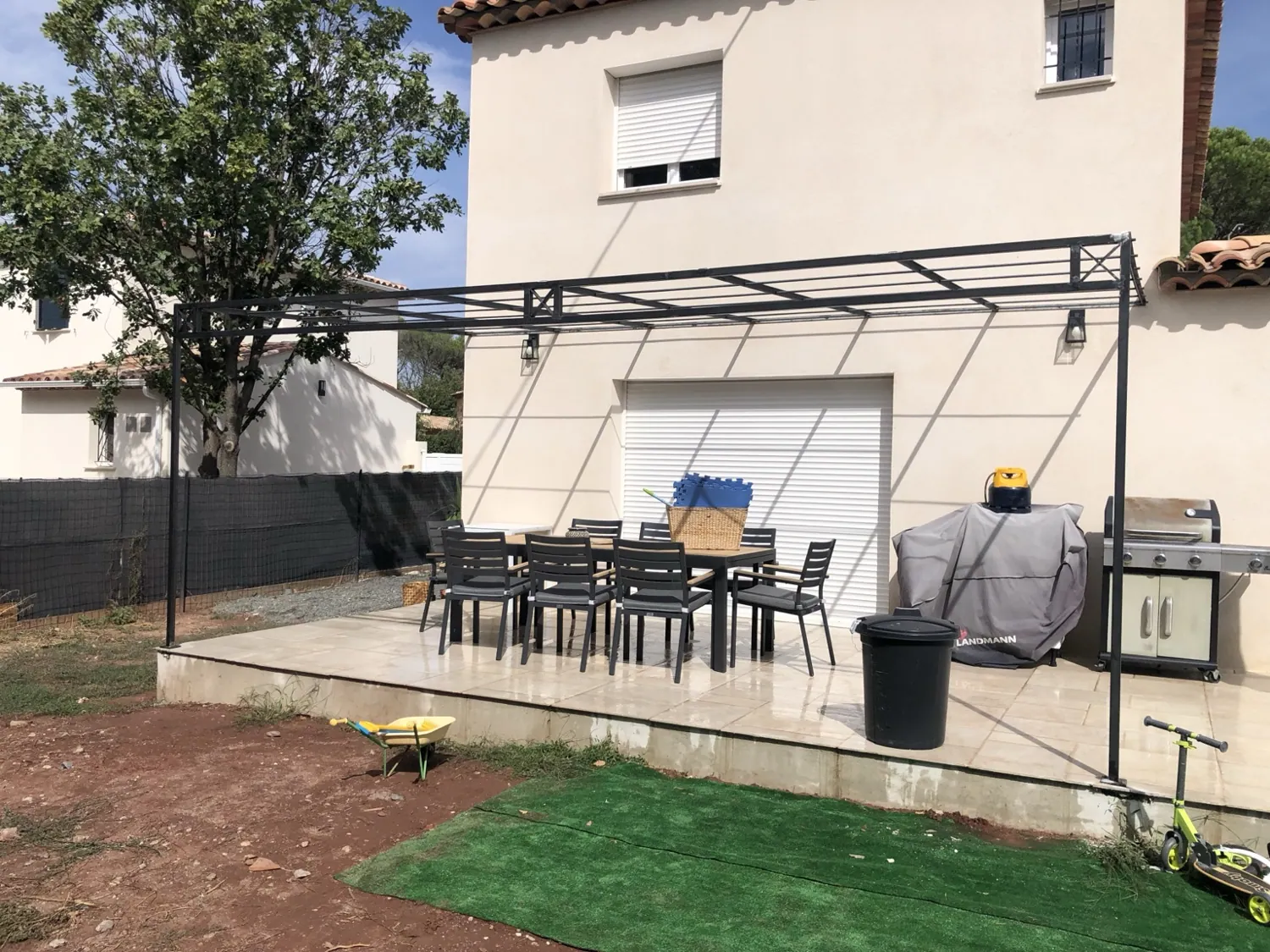 Réalisation Fer et Déco — pergolas & structures